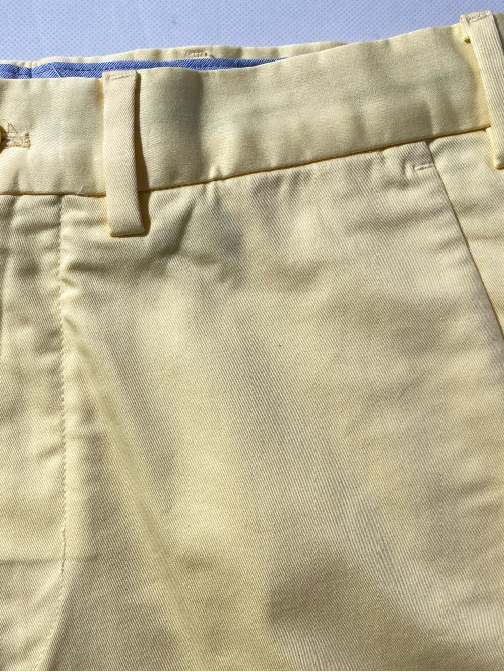 NEW- Size 30 Mens Polo Ralph Lauren Performance Chino Shorts Flat 8.5”i Yellow - Picture 4 of 14